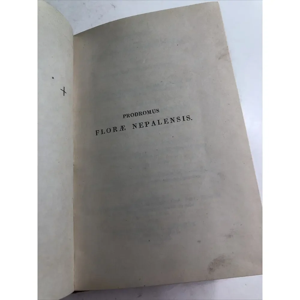 Prodromus Florae Nepalensis by D. D. Franciscus Hamilton & David Don 1825 HC